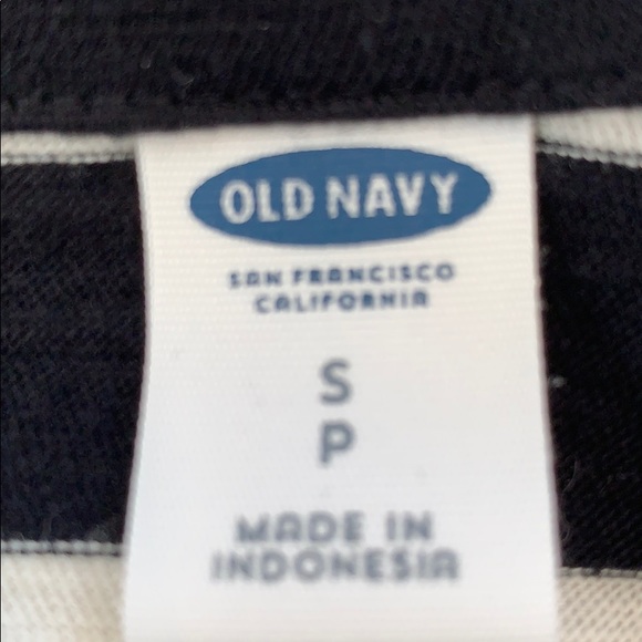 Striped lace up tee - Picture 5 of 6